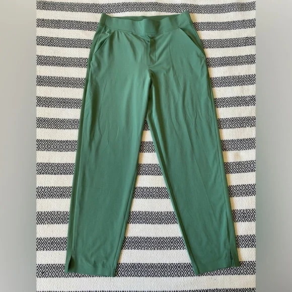 Athleta Brooklyn Green Ankle Pants - Picture 4 of 12
